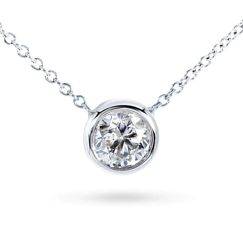 1/2ct Moissanite Soldered Bezel