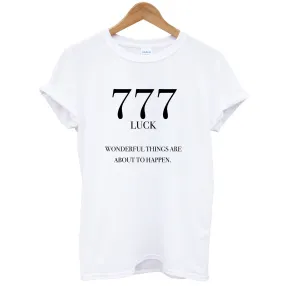 777 - Angel Numbers T-Shirt