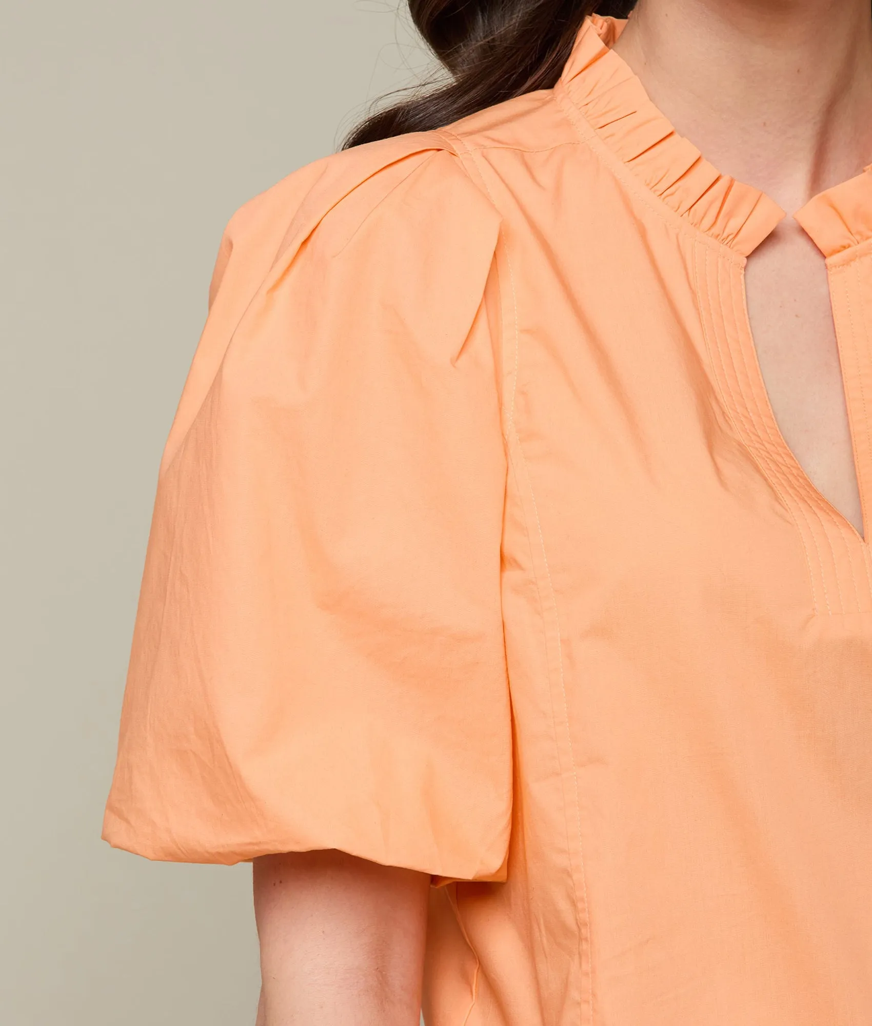 Addison Top :: Melon Peach