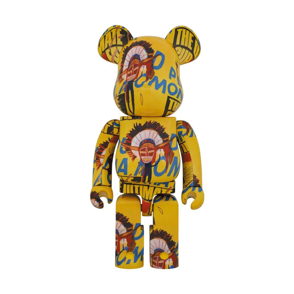   Andy Warhol   Jean-Michel Basquiat Be@rbrick 1000% '#3'