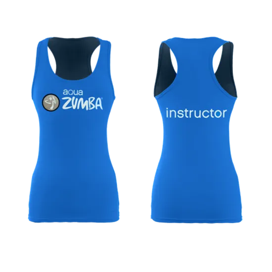 Aqua Zumba Instructor Racerback