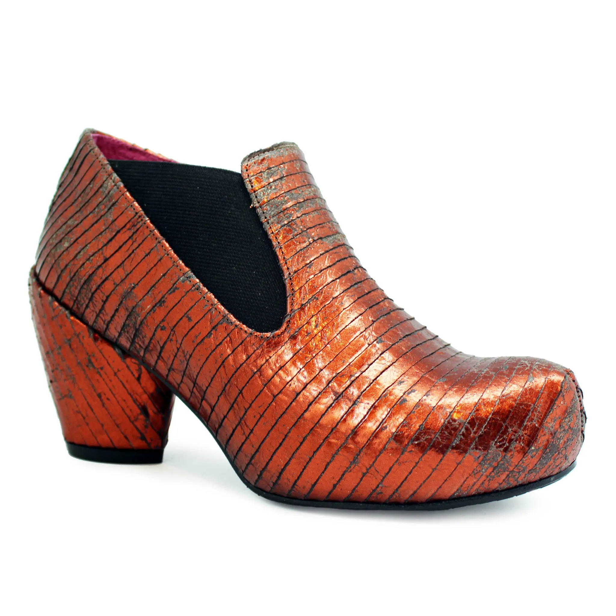 Babbette - Copper ankle boot- LAST PAIR 37!