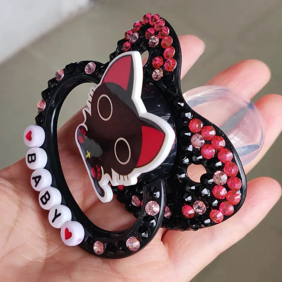 Baby Black Cat Deco Pacifier