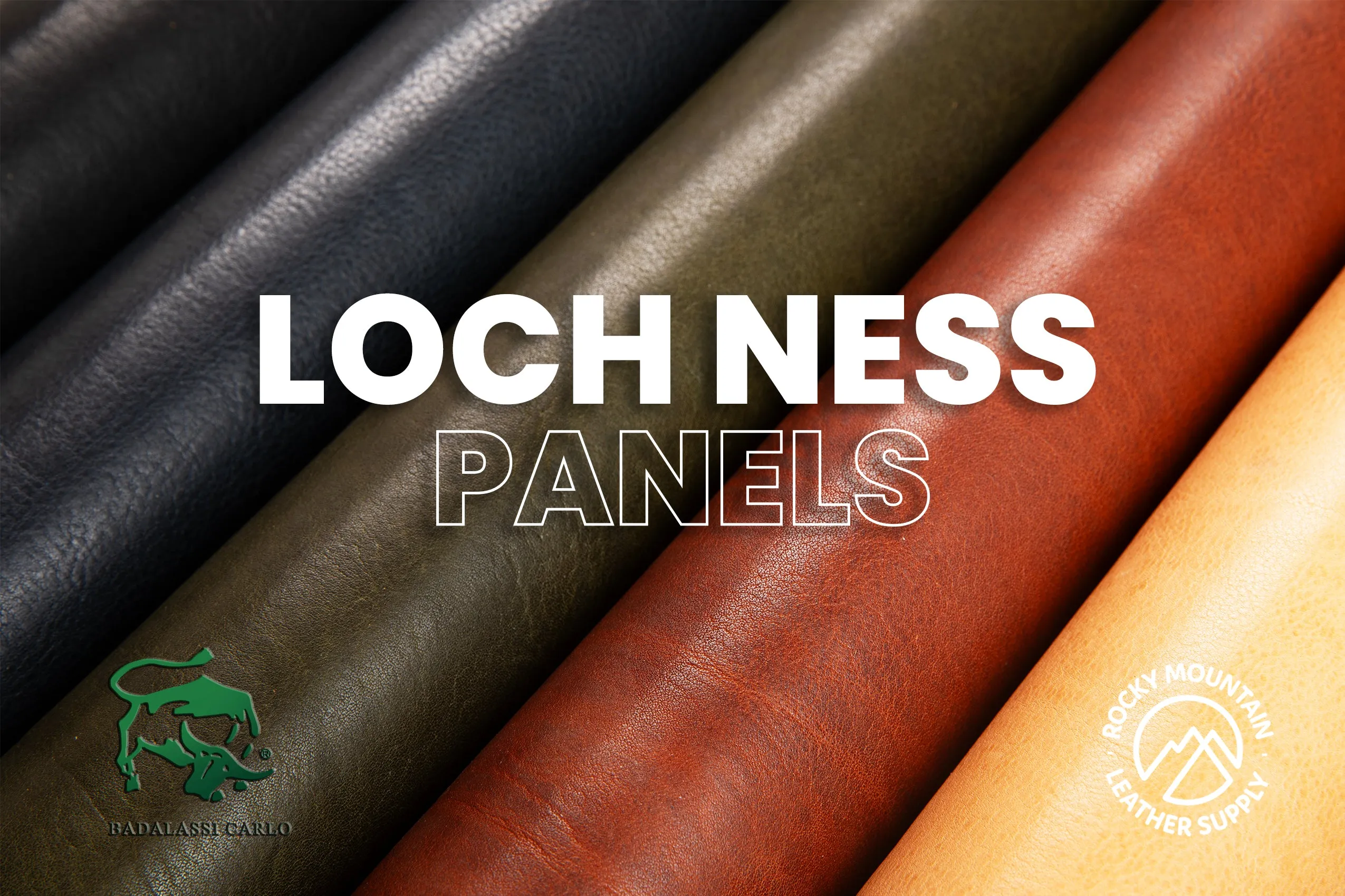 Badalassi Carlo - Loch Ness - "Vacchetta" Veg Tanned Leather (PANELS)