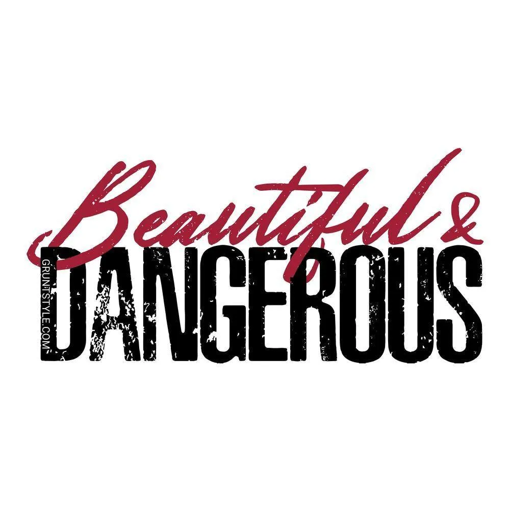 Beautiful & Dangerous Sticker