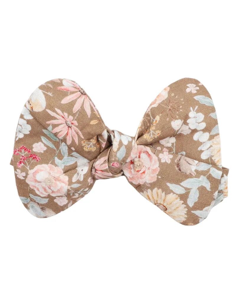 Bebe - Olive Brown Print Headband