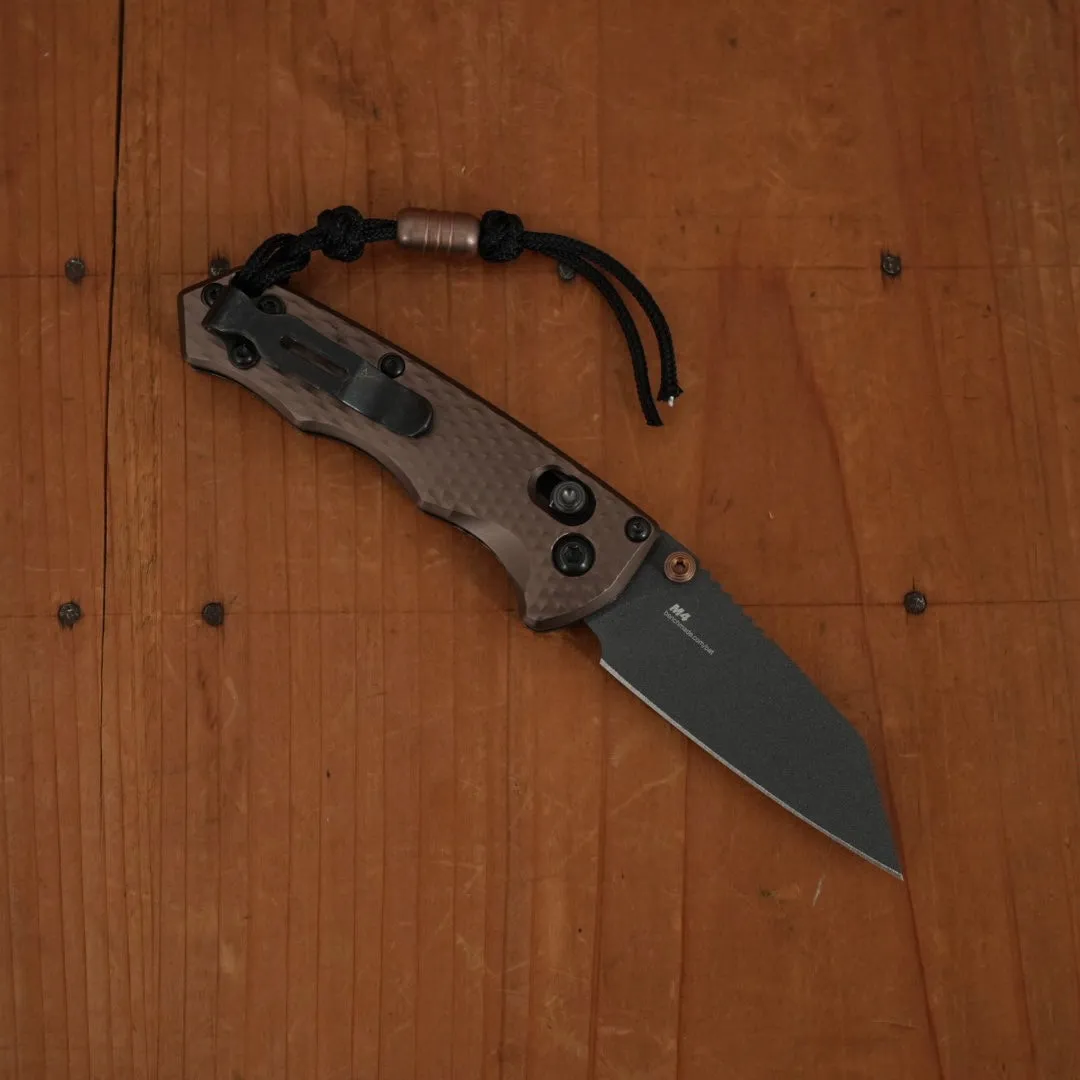 Benchmade 290BK-1 Full Immunity Wharncliffe CPM-M4 AXIS Lock Burnt Bronze Handle