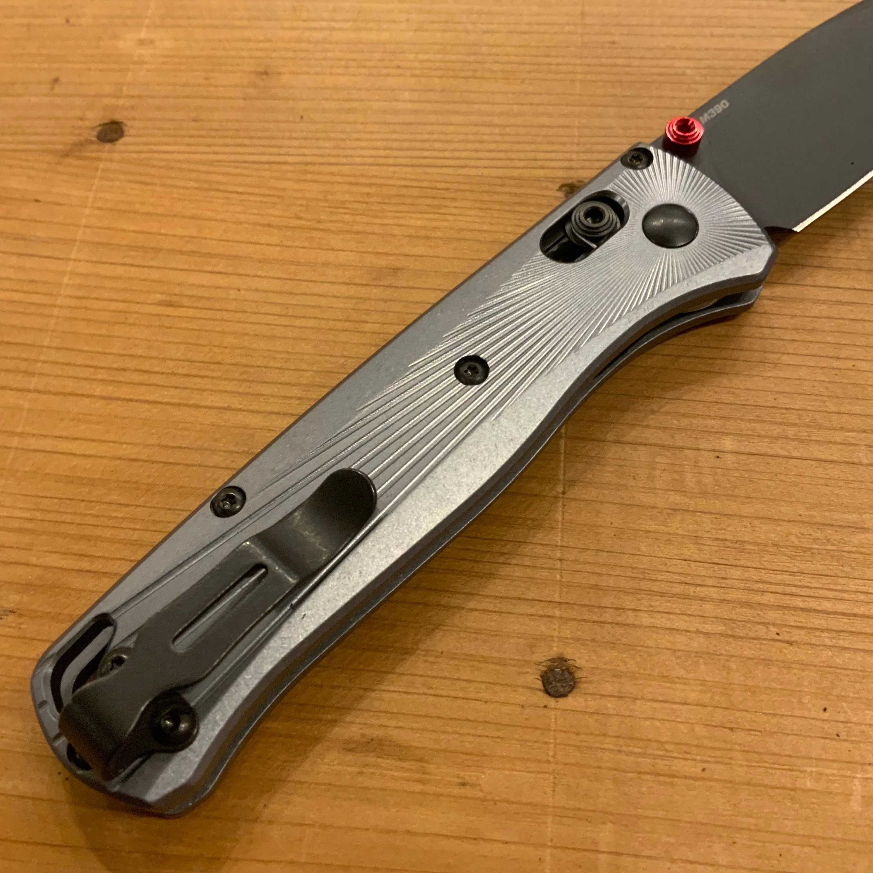 Benchmade 535BK-4 Bugout Drop Point M390 AXIS Lock Aluminum Handle