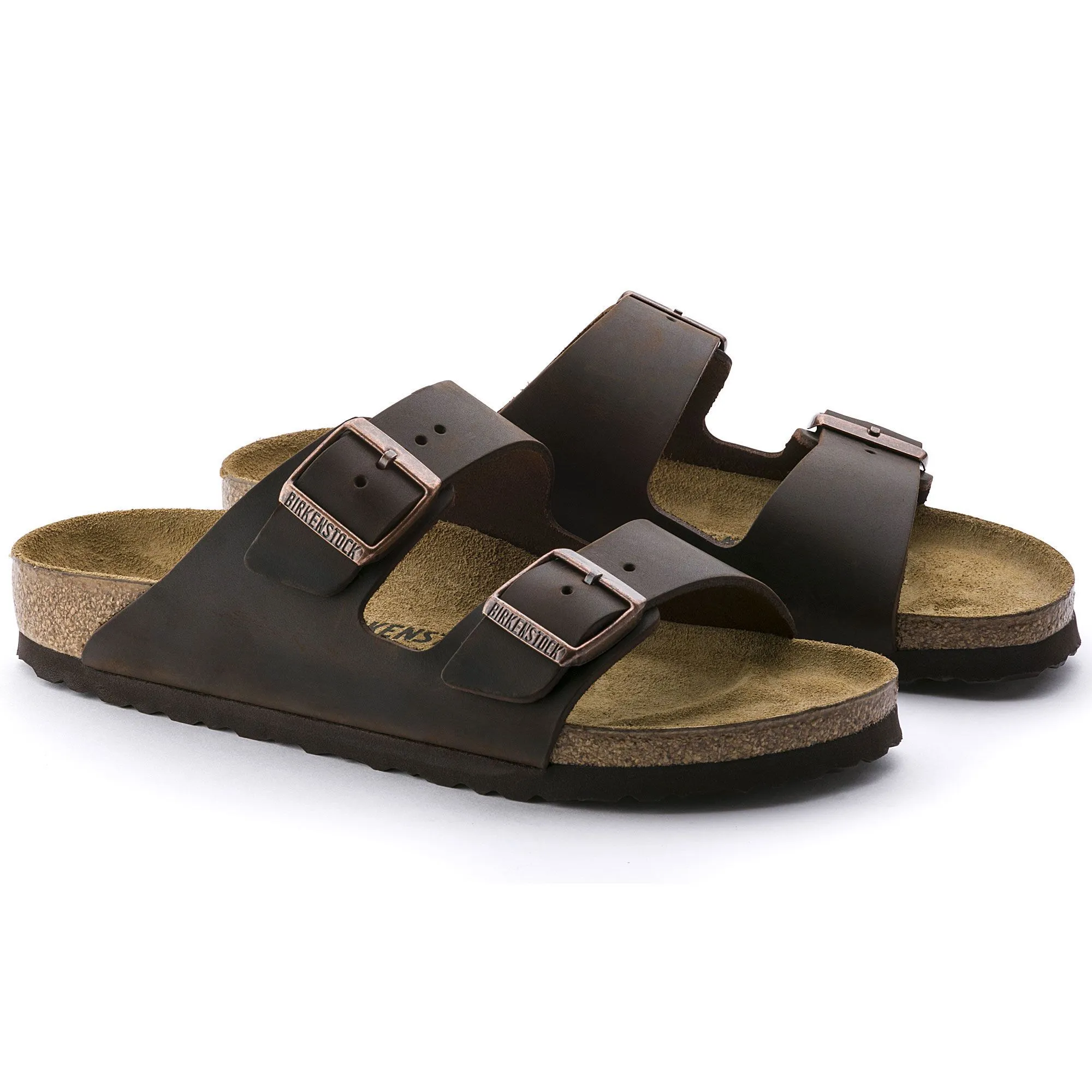 BIRKENSTOCK ARIZONA HABANA OILED LEATHER UNISEX