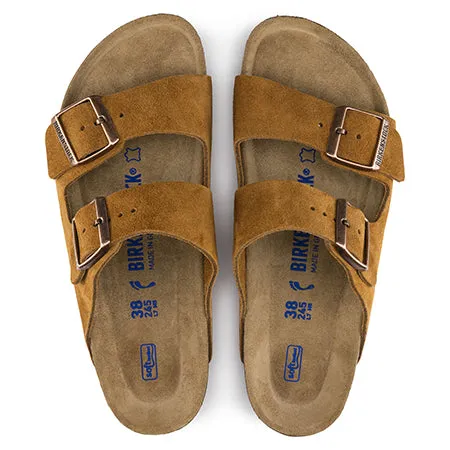 BIRKENSTOCK ARIZONA MINK SUEDE - ADULTS