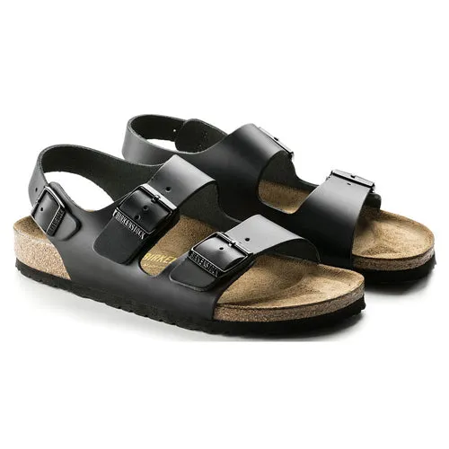 Birkenstock Backstrap Sandals - Milano - Black