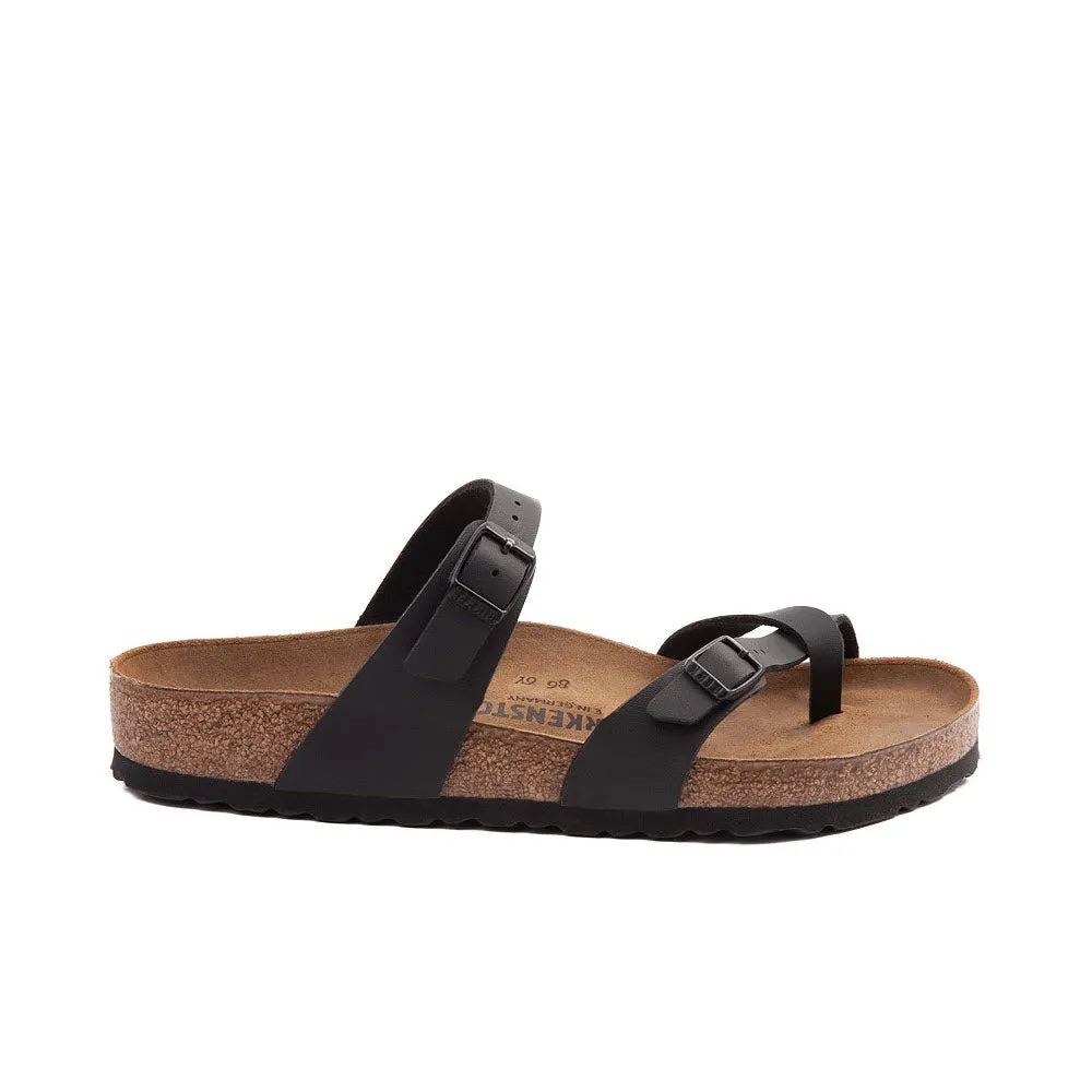 BIRKENSTOCK MAYAR BIRKO-FLOR BLACK  - WOMENS