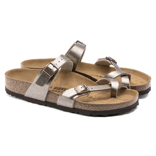 Birkenstock Sandals - Mayari Toe Loop - Taupe