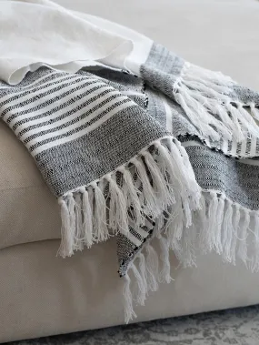 Black and White Throw Blanket