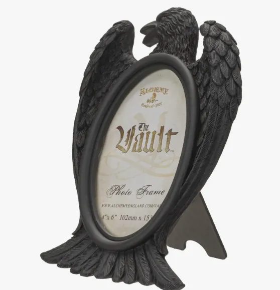 Black Raven Picture Frame