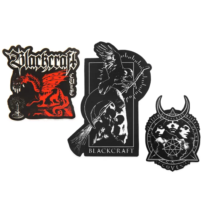 Blackcraft Die Cut Sticker Pack #10