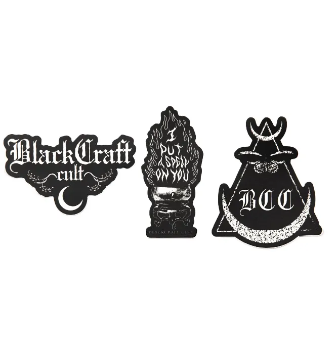 Blackcraft Die Cut Sticker Pack #9