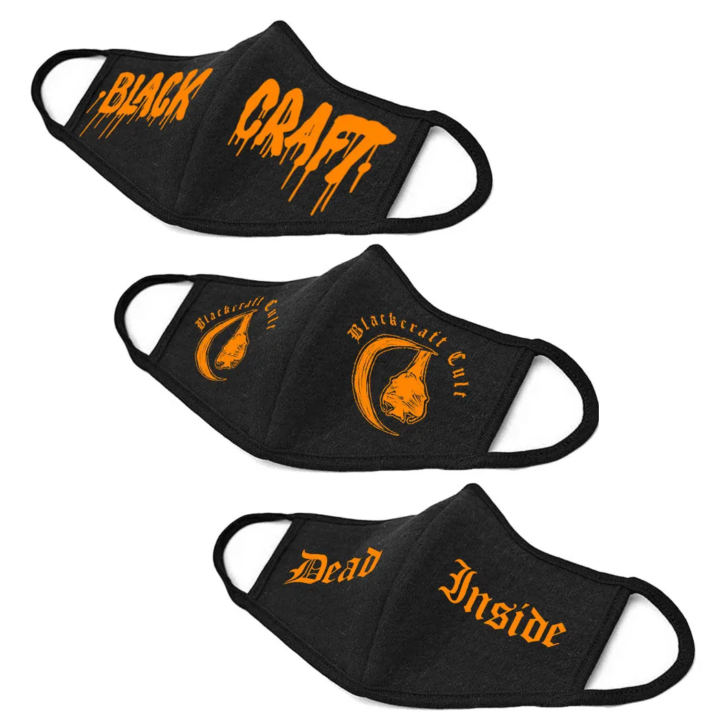 Blackcraft Orange Face Mask Collection 2