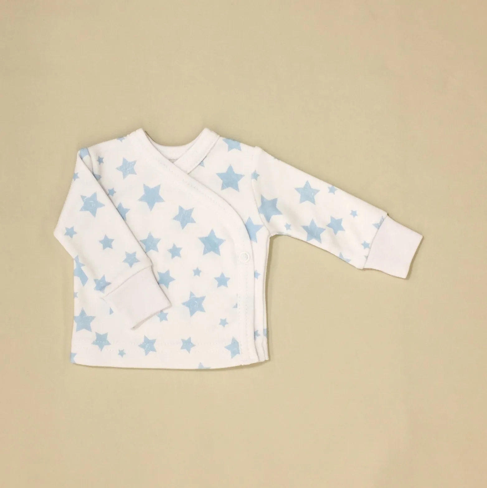 Blue Stars Layette Set Long Sleeve