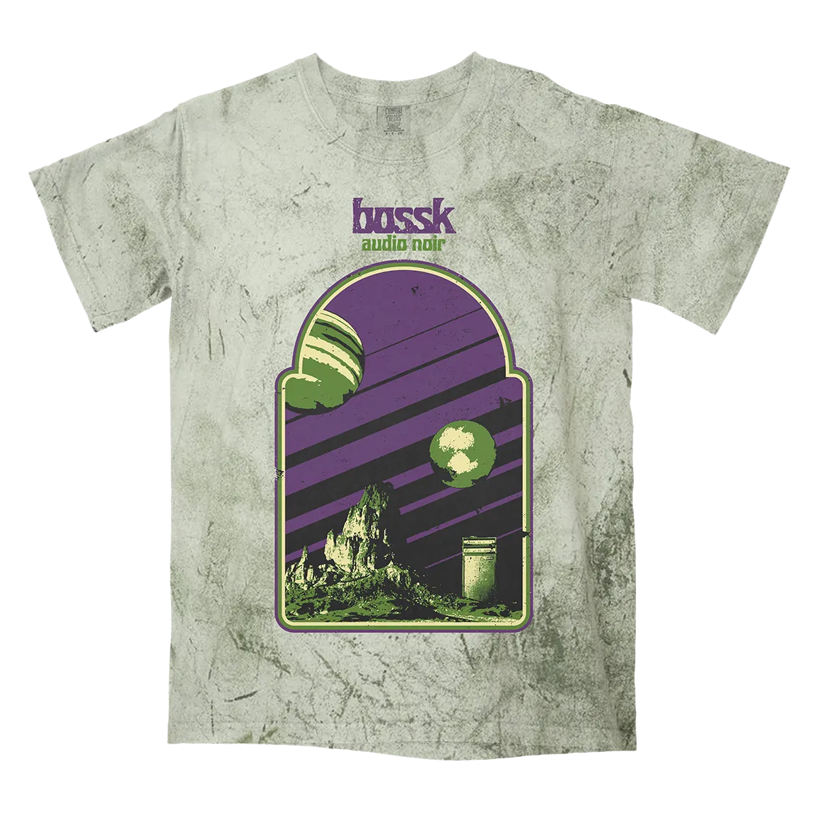 Bossk “Audio Noir” Premium Color Blast Fern T-Shirt