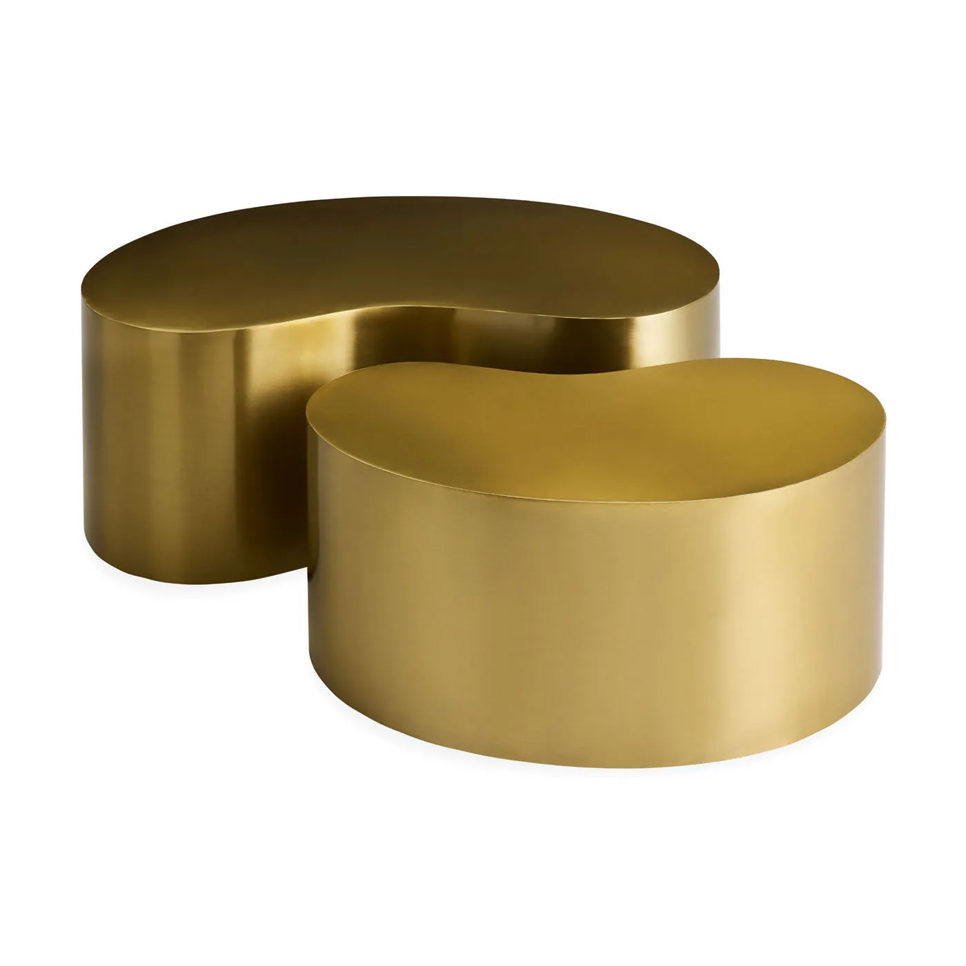 Brass Kidney Table Bundle