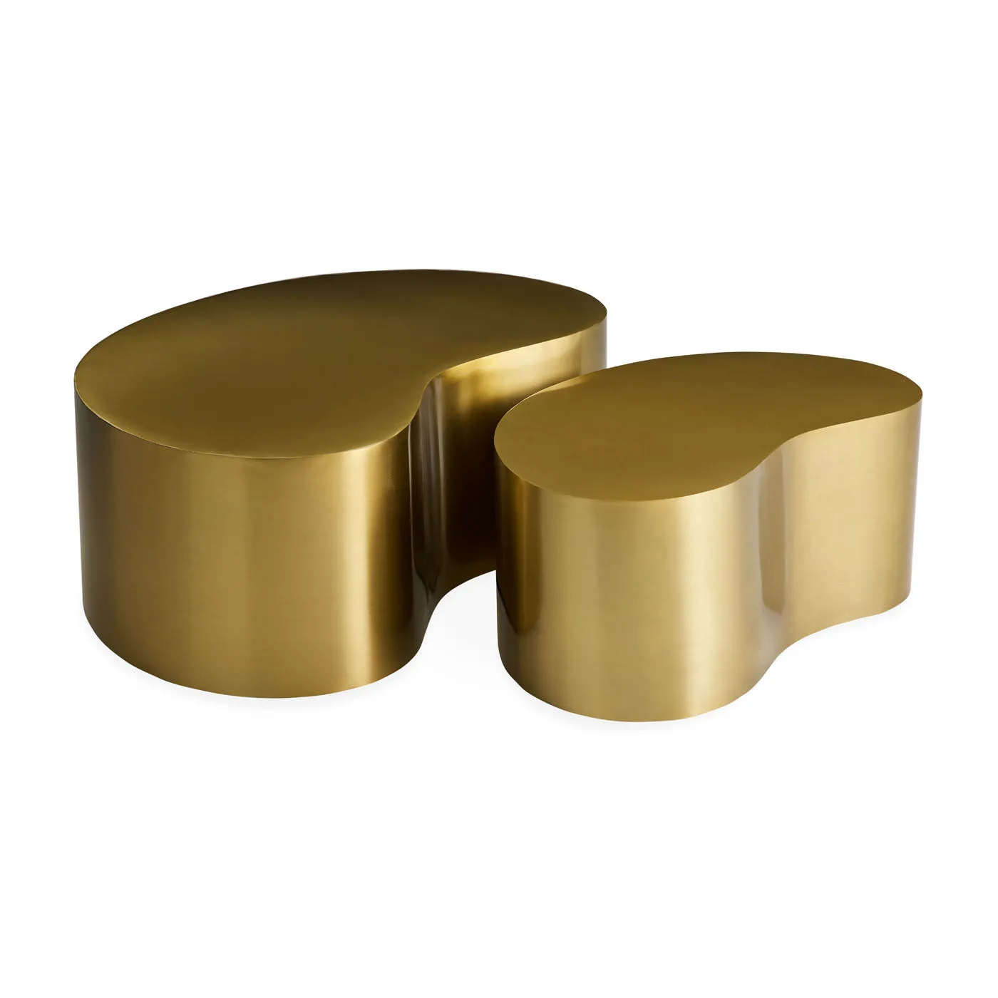 Brass Kidney Table Bundle