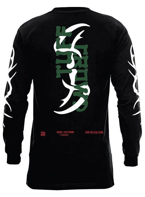 Bucks In Six x Tuff Crowd Milwaukee Bucks Long Sleeve T-Shirt