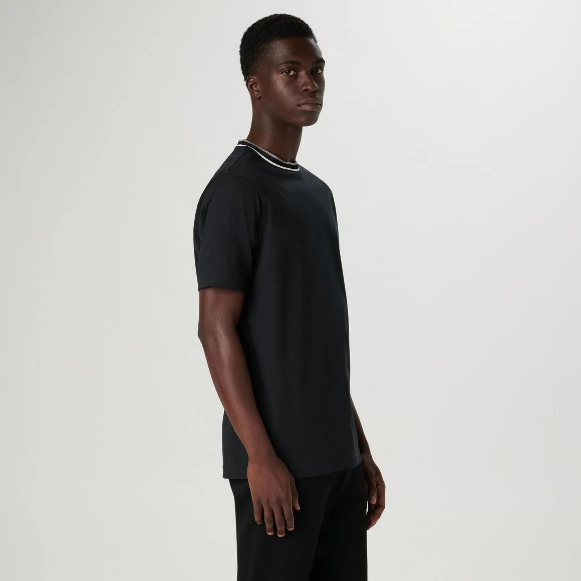 Bugatchi - Crew Neck Pima T-Shirt