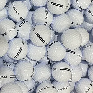 Bulk NEW Black Stripe Practice Range Balls