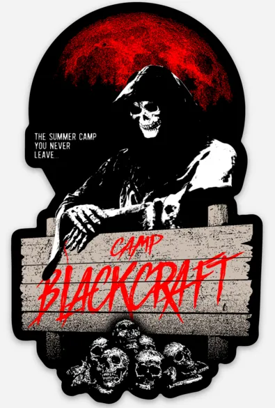 Camp BCC Reaper - Die Cut Sticker