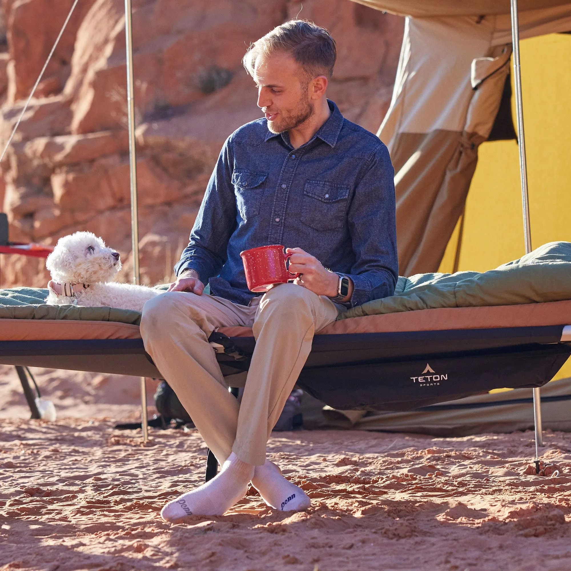 Camp Cot Under-Storage