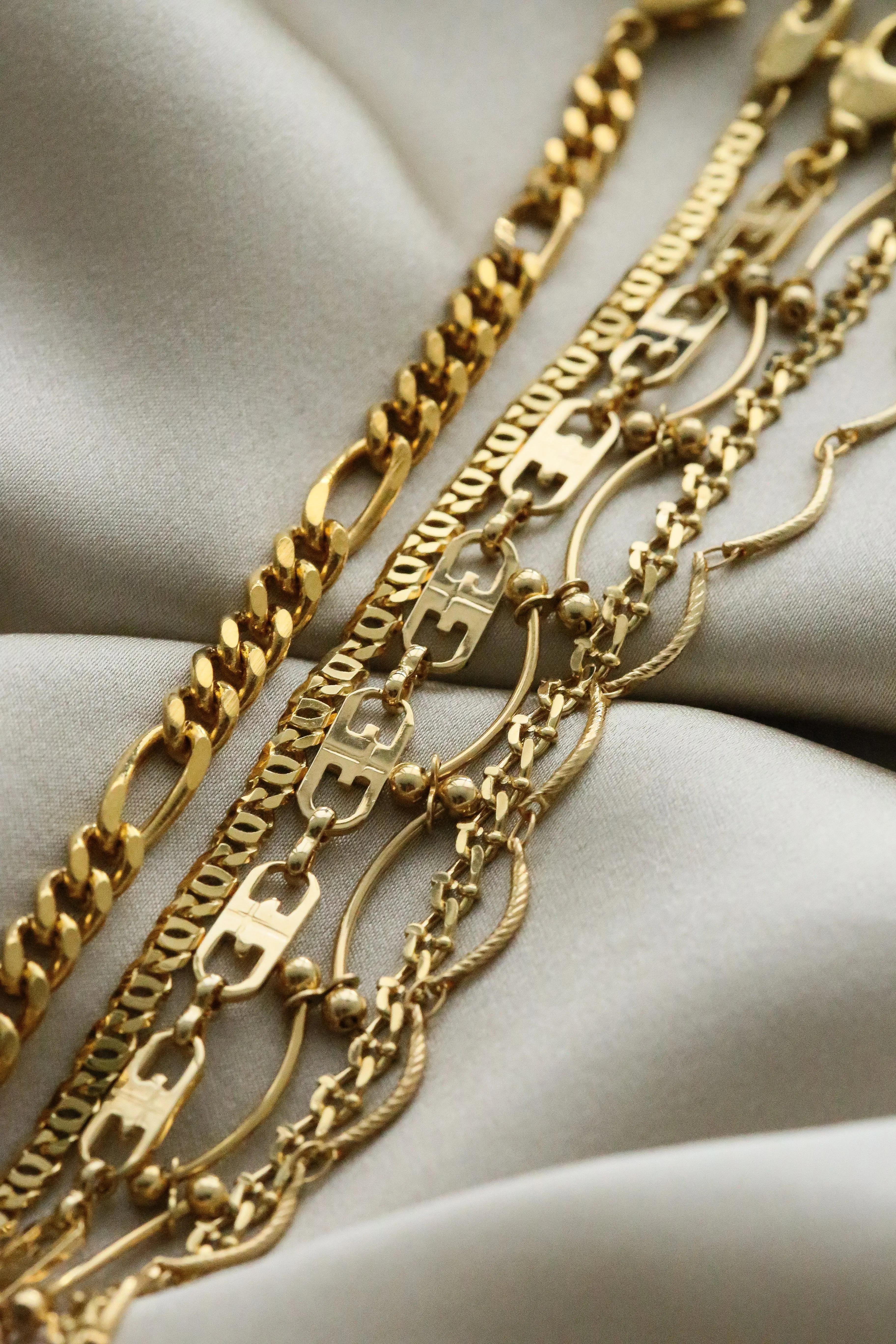 Claudette (Vintage) Chain bracelet