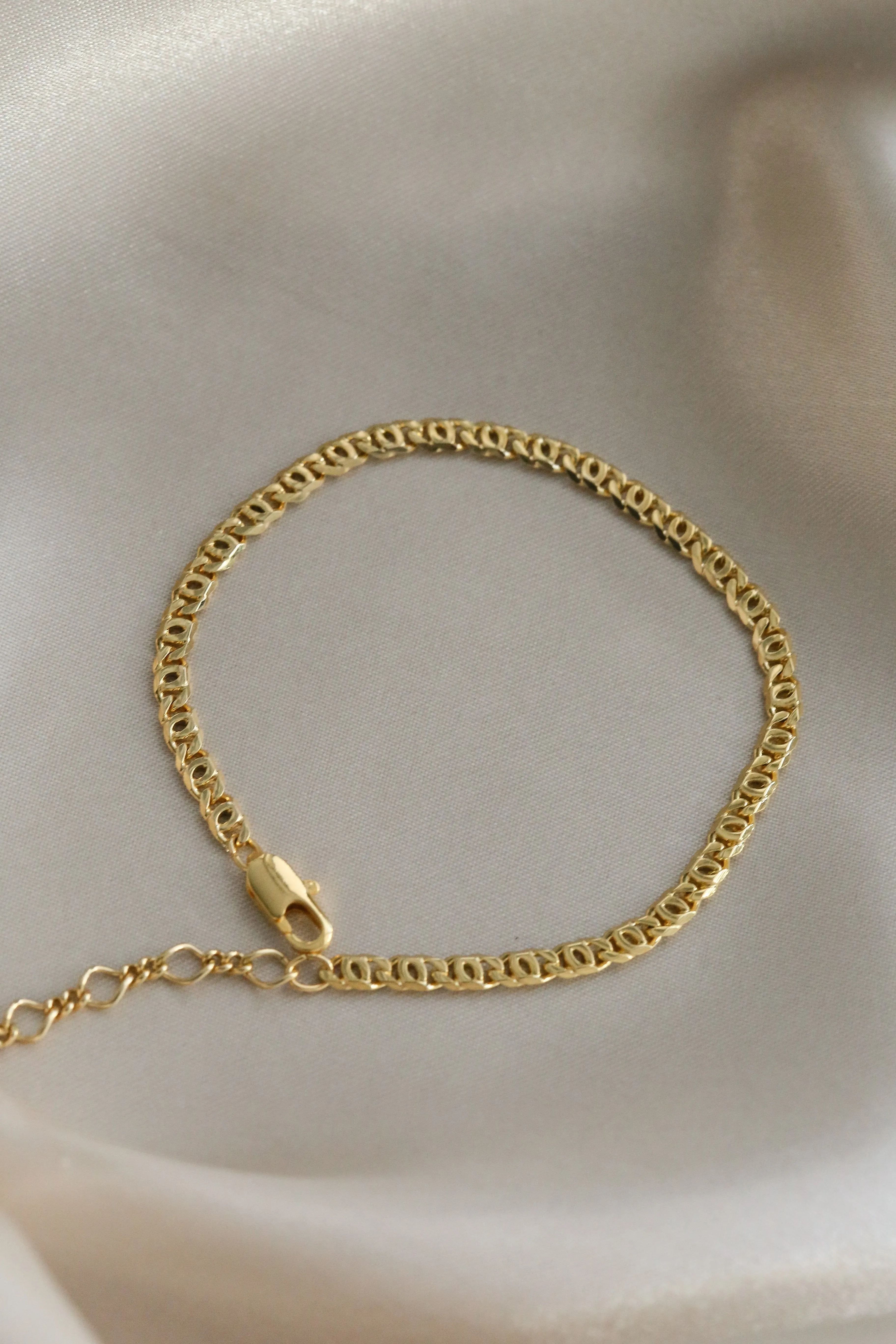 Claudette (Vintage) Chain bracelet