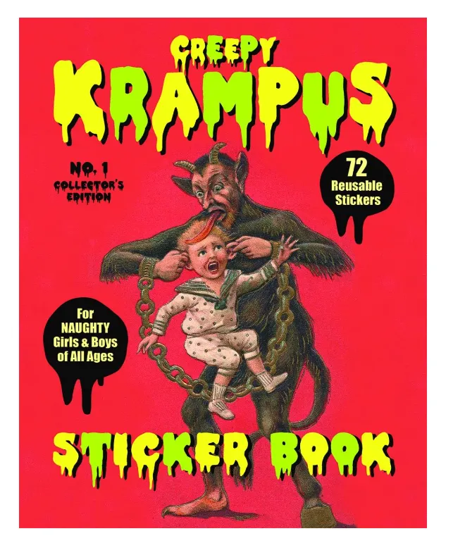 Creepy Krampus - Sticker Book