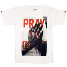 Crooks & Castles Pray To Gotti T-Shirt White