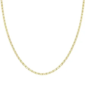 Dainty Flat Link Chain Layering Necklace