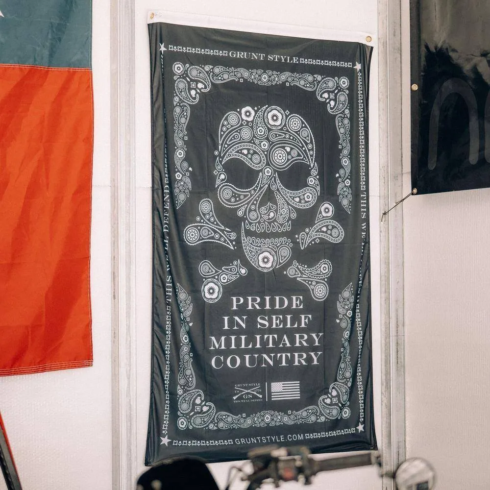 Death Paisley Flag