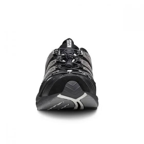 Dr. Comfort Men's Athletic Diabetic Shoe - Performance - Black/Grey