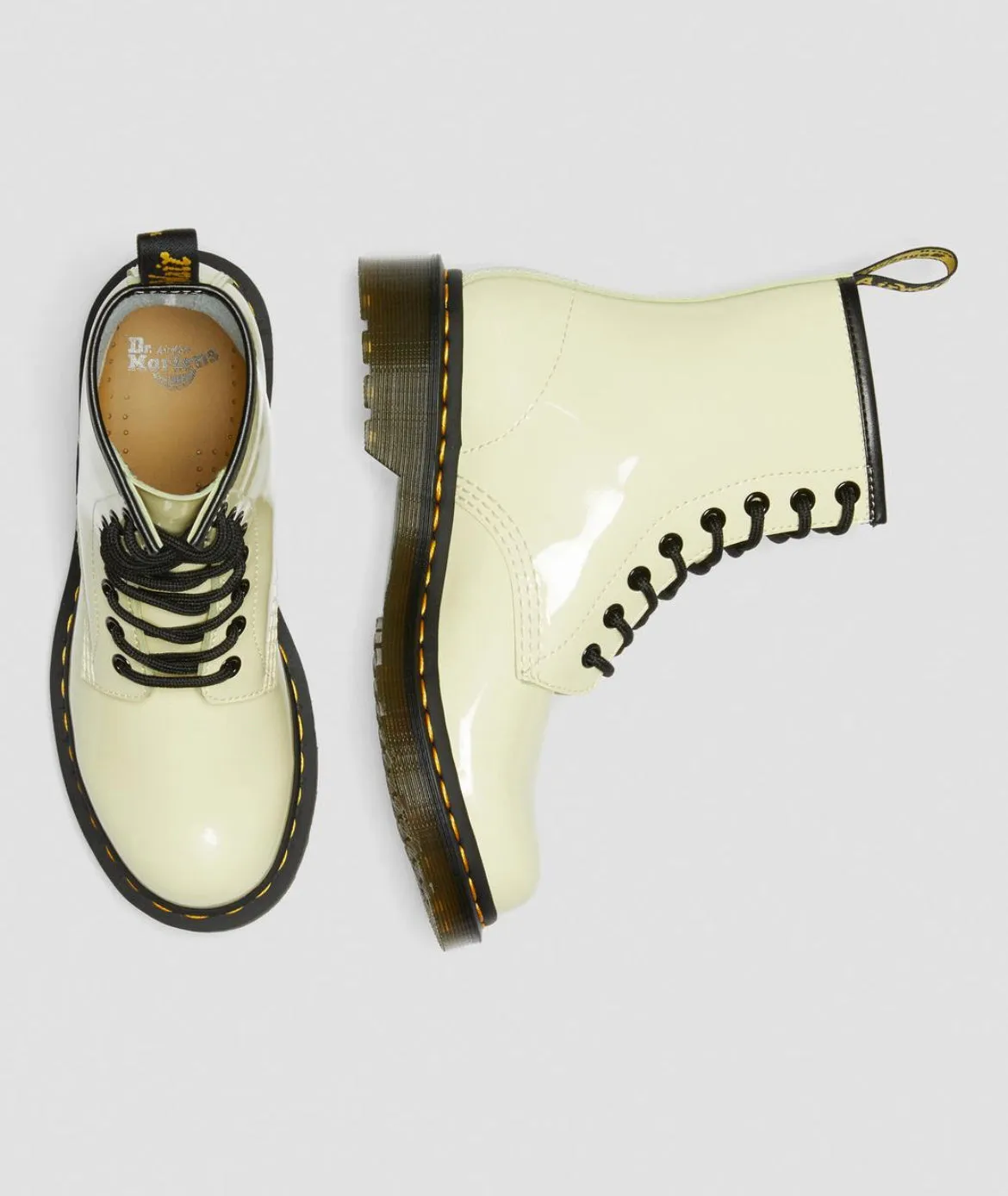 Dr.Martens 1460 Patent Lamper Cream 27216282