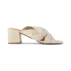 Elodie Sand Mules - OFF WHITE