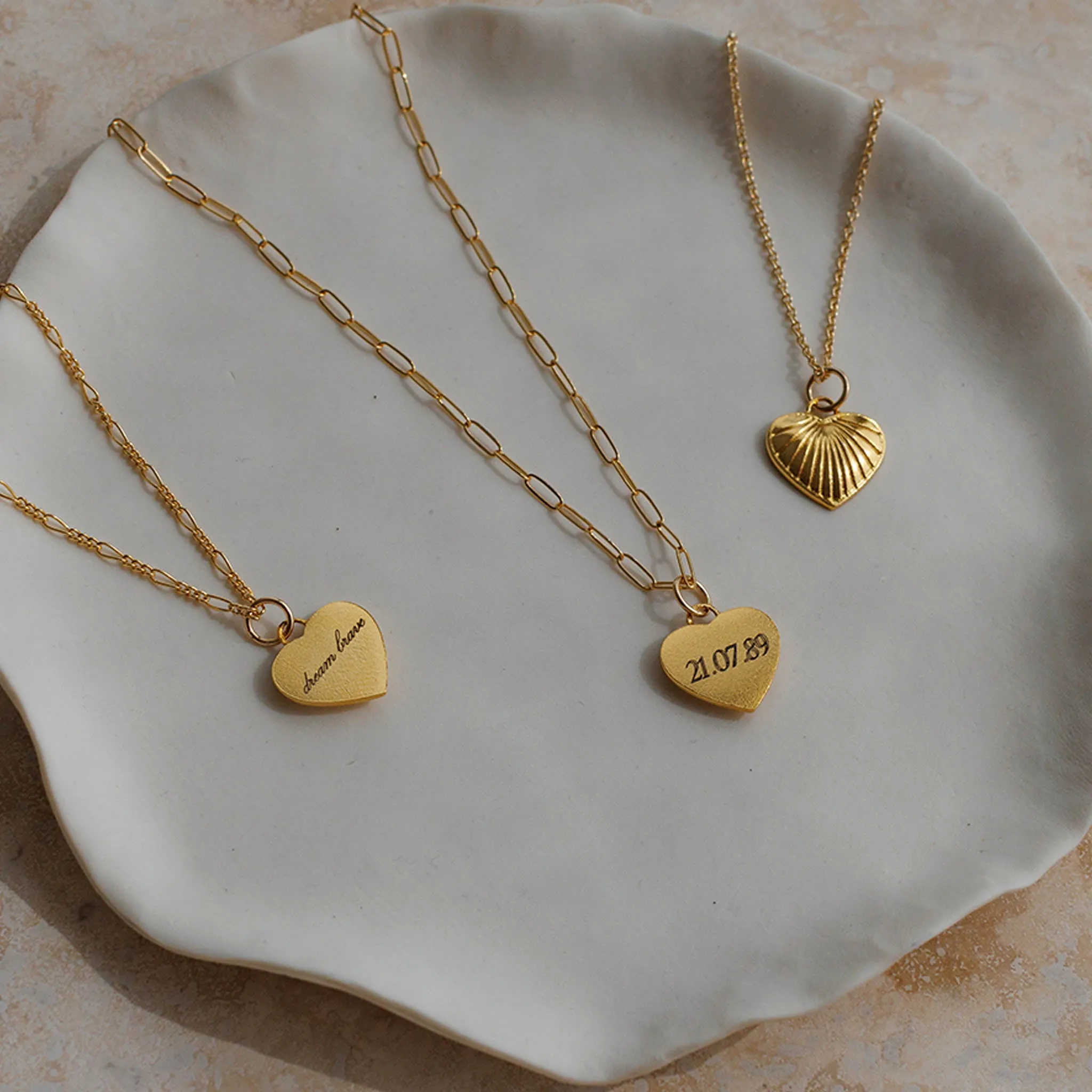 Engravable Valentino Heart Necklace