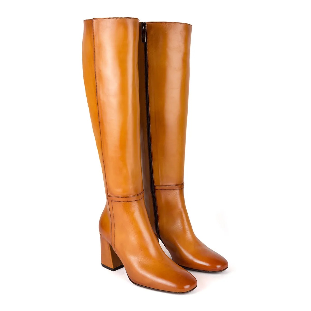 EVA 82013 <br> Tan high boots