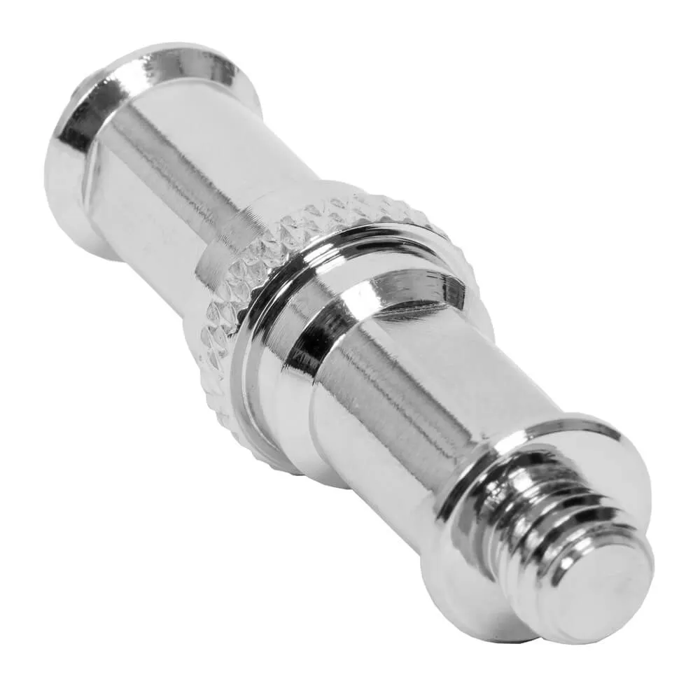 Flat-Sided 5/8” Male Spigot Adapter with 1/4”  and 3/8i” Thread