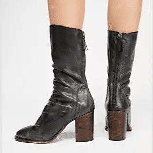 Free People Elle Block Heel Boot