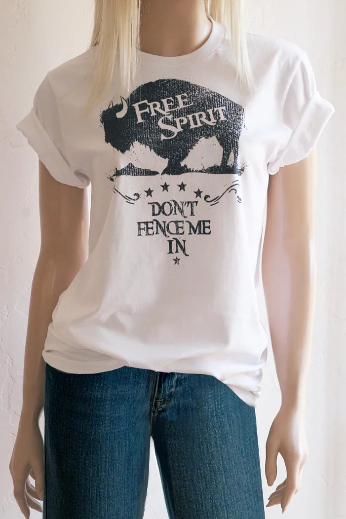 Free Spirit Don't Fence Me In Unisex T-Shirt