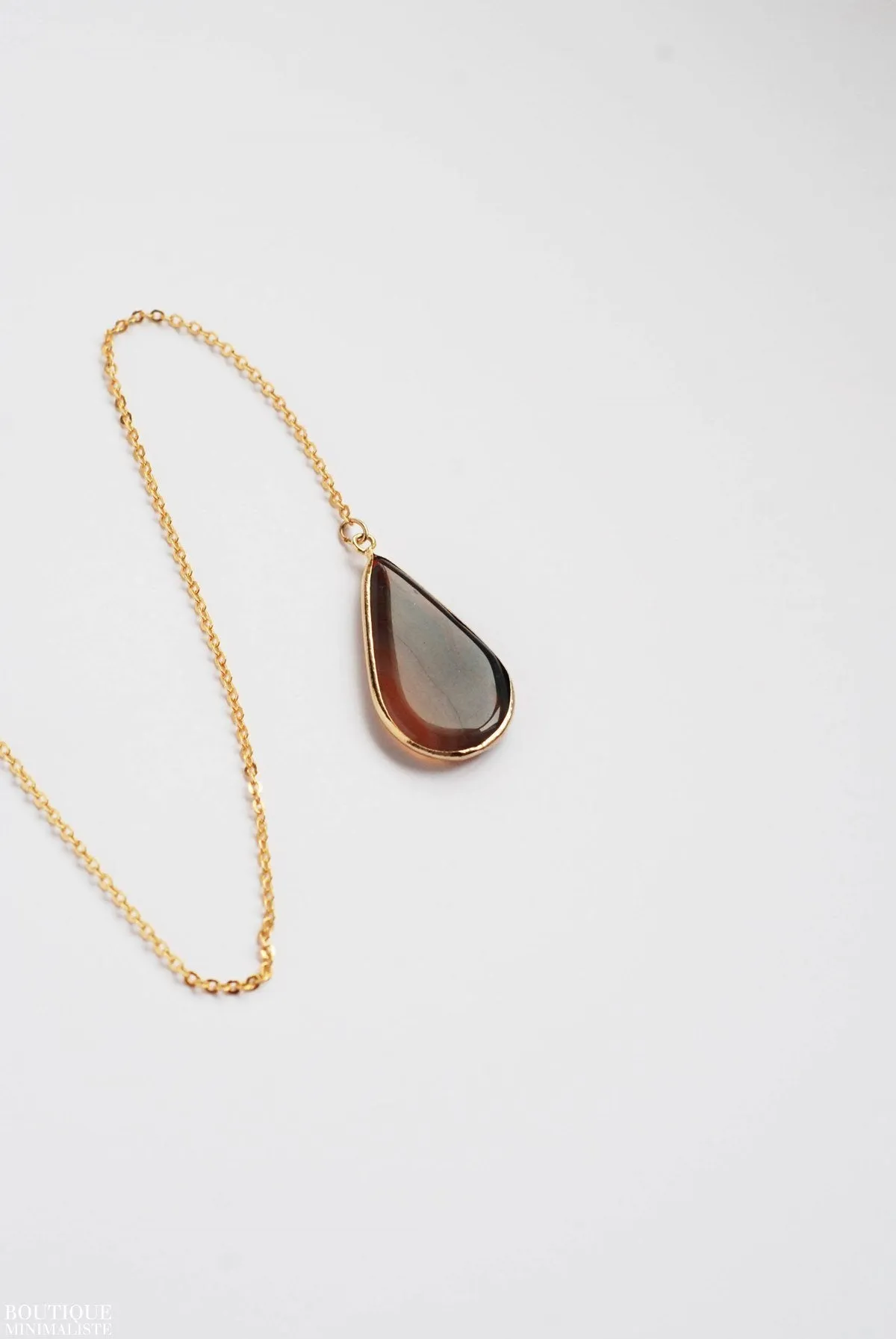 Geometric Lariat Necklace