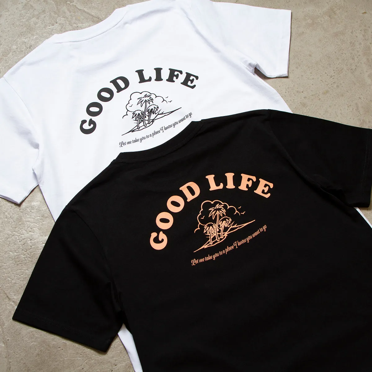 Good Life  - Oversized Tshirt - Black