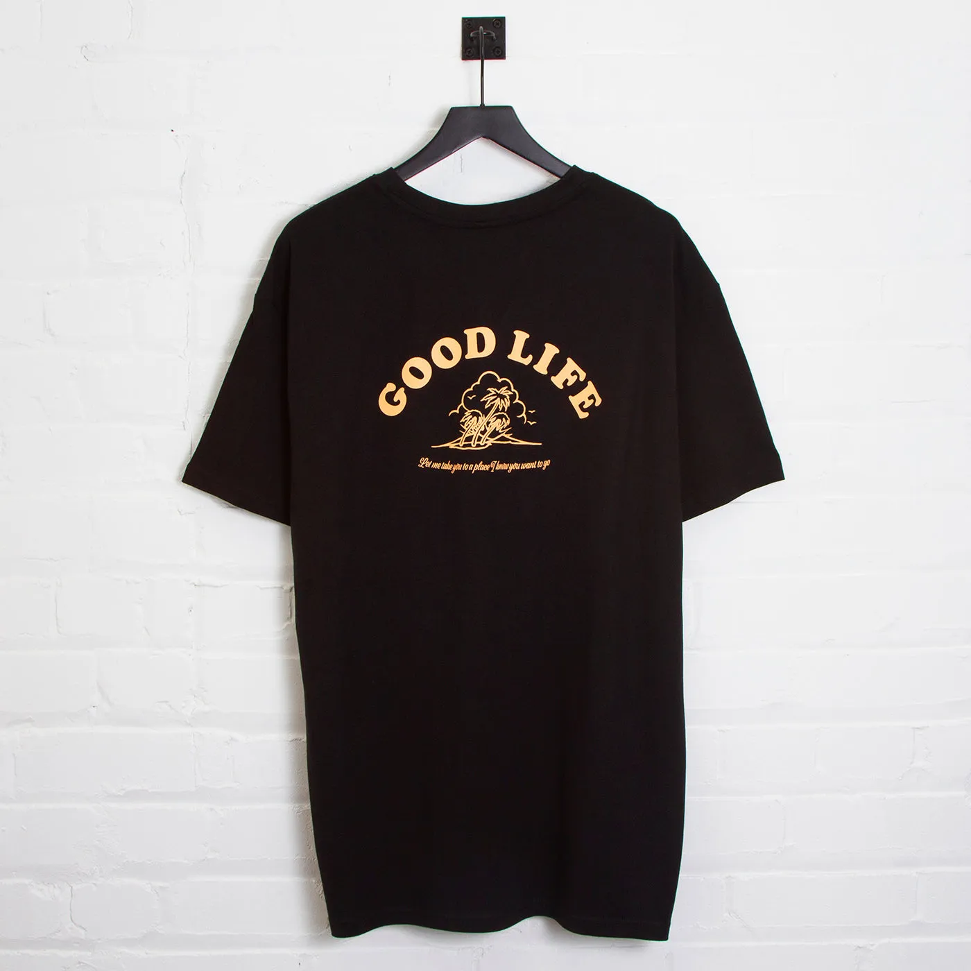 Good Life  - Oversized Tshirt - Black