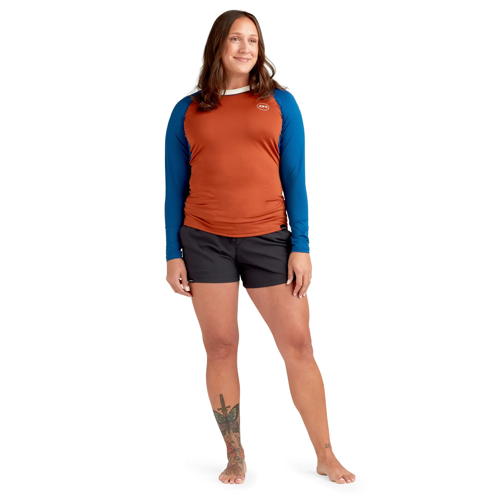 HD Snug Fit Long Sleeve Rashguard Crew - Women's