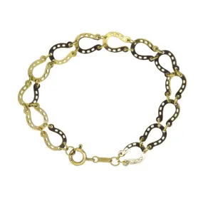 Horse Shoe Link Bracelet